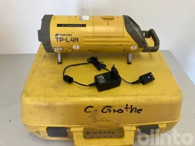 Kanalbaulaser Topcon TP-L4A (2010) – kavel bij Blinto, Bad Hersfeld