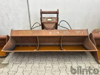 Hydraulischer Grabenräumlöffel Rädlinger (2004) – kavel bij Blinto, Nordkirchen
