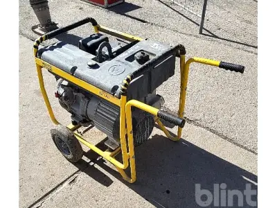 Stromaggregat 5,4 KVA Wacker Neuson G 7AI (2017) – kavel bij Blinto, VS-Villingen