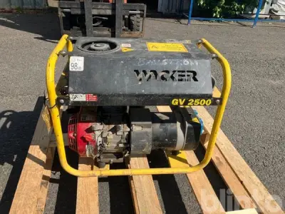 Stromaggregat WACKER NEUSON GV 2500A 2,1 KVA (2005) – kavel bij Blinto, Bad Hersfeld