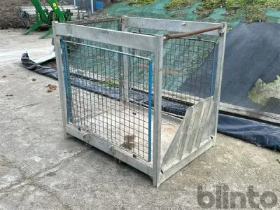 Lastbühne / Materialkorb STEINWEG SUPERLIFT (Tragfähigkeit: 200 kg) – kavel bij Blinto, Ahaus—Graes