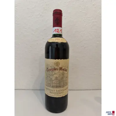 Cousino-Macul Antiguas Reservas Cabernet Sauvignon – kavel bij Justiz-Auktion, Leipzig