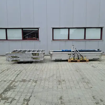 Aluminium rolsteiger breed, Topway, 130 x 200 asc, 2015 – kavel bij Onlineveilingmeester, Groningen