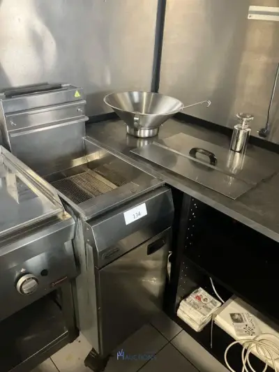 Rvs friteuse COMBISTEEL – kavel bij VH Auctions, Belgium