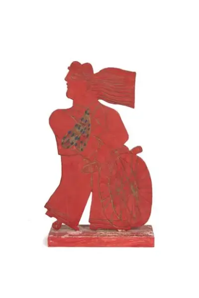 Alékos FASSIANÓS (1935-2022) Le cycliste Plâtre peint et rehauts dorés 45 x 26 cm… – kavel bij Galerie Moderne, Elsene (Brussel)