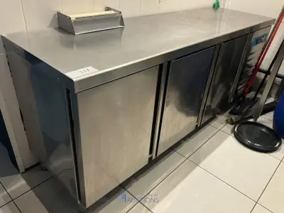 Rvs koelwerkbank TOPCOLD – kavel bij VH Auctions, Belgium