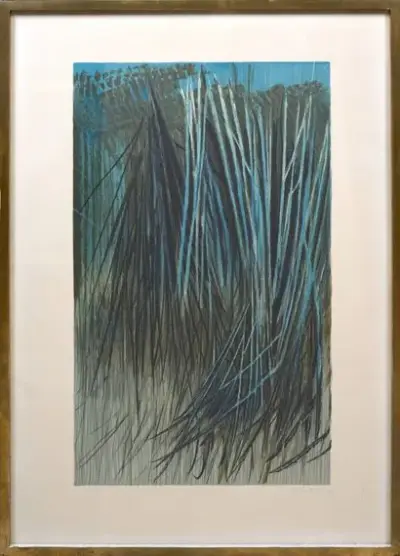 Hans HARTUNG (1904-1989) Composition Lithographie sur papier Signé "Hartung" en bas à droite et… – kavel bij Galerie Moderne, Elsene (Brussel)