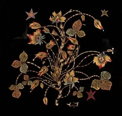 Jean LURÇAT (1892-1966) L'arbre de vie Tapisserie Signé en bas à droite "Lurçat" 112… – kavel bij Galerie Moderne, Elsene (Brussel)
