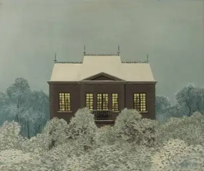 Gaston BOGAERT (1918-2008) L'hiver blanc Huile sur panneau Signé en bas à droite "Bogaert"… – kavel bij Galerie Moderne, Elsene (Brussel)