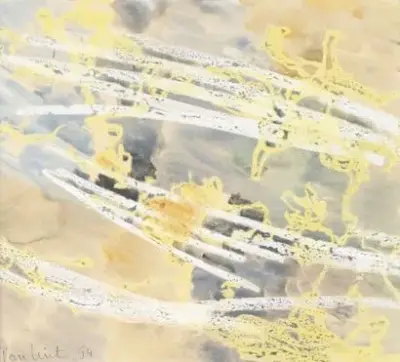 Louis VAN LINT (1909-1986) Abstraction, 1964 Aquarelle sur papier Signé et daté en bas… – kavel bij Galerie Moderne, Elsene (Brussel)