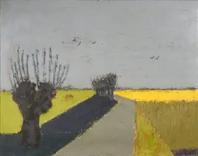 Rik SLABBINCK (1914-1991) Paysage, 1967 Huile sur toile Signé "Slabbinck" en bas à droite… – kavel bij Galerie Moderne, Elsene (Brussel)