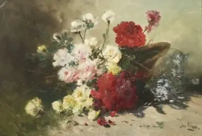 Joseph Klaas pour Henry SCHOUTEN (1857-1927) Bouquet – kavel bij Galerie Moderne, Elsene (Brussel)