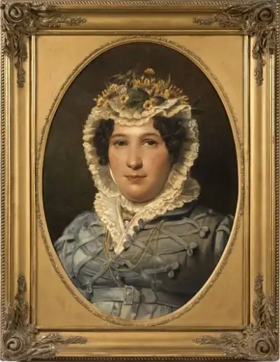 François-Joseph NAVEZ (1787-1869) Portrait de Madame – kavel bij Galerie Moderne, Elsene (Brussel)