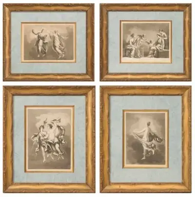 Jean-Claude RICHARD DE SAINT-NON (1727-1791) Herculanum – kavel bij Galerie Moderne, Elsene (Brussel)