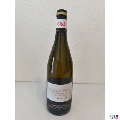 Domaine Yves Pabiot Pouilly-Fume – kavel bij Justiz-Auktion, Leipzig