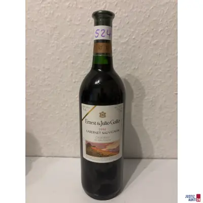 Ernest & Julio Gallo Estate Cabernet Sauvignon – kavel bij Justiz-Auktion, Leipzig
