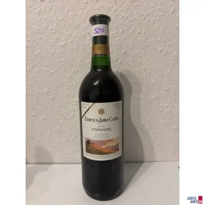 Ernest & Julio Gallo Zinfandel – kavel bij Justiz-Auktion, Leipzig