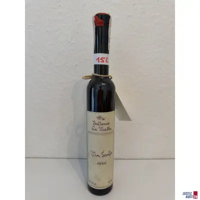Fattoria La Vialla Vin Santo 1990 – kavel bij Justiz-Auktion, Leipzig