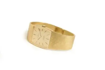 OMEGA Montre Constellation en or jaune 18k (750°/°°) Modèle masculin Diamètre: 27 mm Longueur… – kavel bij Galerie Moderne, Elsene (Brussel)