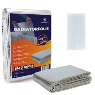 Ca. 70x Thermoshield Radiatorfolie, Tomassio, Radiatorfolie / isolatiefolie, Zilver, 2026 – kavel bij Onlineveilingmeester, Groningen
