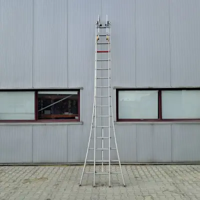 Aluminium 2 delige ladder, Altrex, Rocky DB16, 2010 – kavel bij Onlineveilingmeester, Groningen