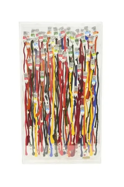 ARMAN (1928-2005) Aqua Frago, 2004 Tubes de peintures et acrylique dans une boite en… – kavel bij Galerie Moderne, Elsene (Brussel)