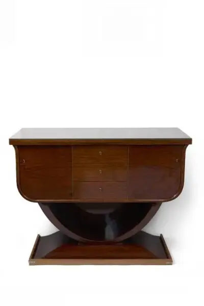 Travail vers 1930, de style Art Déco Commode galbée – kavel bij Galerie Moderne, Elsene (Brussel)
