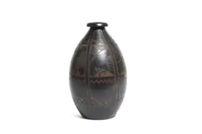 Charles CATTEAU (1880-1966) Vase Boch Keramis de style – kavel bij Galerie Moderne, Elsene (Brussel)