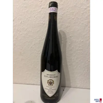 G.H. Von Mumm Rüdesheimer Riesling – kavel bij Justiz-Auktion, Leipzig