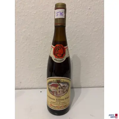 Geisenheimer Fuchsberg Riesling Weingut Karl Rapp – kavel bij Justiz-Auktion, Leipzig