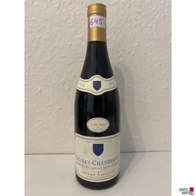 Gevrey-Chambertin Lavaux Saint Jacques Pierre Naigeon – kavel bij Justiz-Auktion, Leipzig