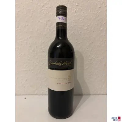 Graham Beck Ad Honorem Shiraz – kavel bij Justiz-Auktion, Leipzig