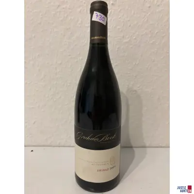 Graham Beck Ad Honorem Shiraz – kavel bij Justiz-Auktion, Leipzig
