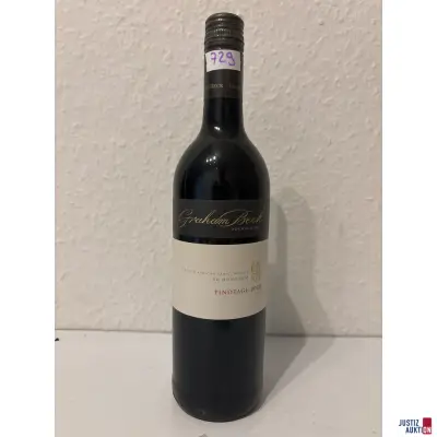 Graham Beck Ad Honorem Shiraz – kavel bij Justiz-Auktion, Leipzig