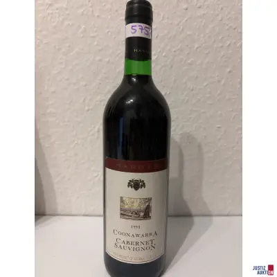 Hardys Coonawarra Cabernet Sauvinon – kavel bij Justiz-Auktion, Leipzig