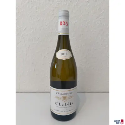 Jean Durup L'Eglantiere Chablis – kavel bij Justiz-Auktion, Leipzig