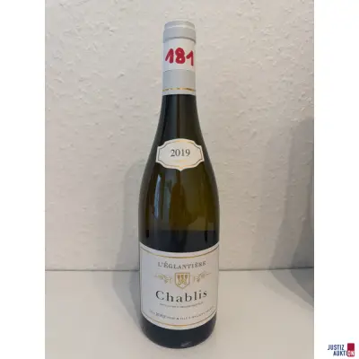 Jean Durup L'Eglantiere Chablis – kavel bij Justiz-Auktion, Leipzig