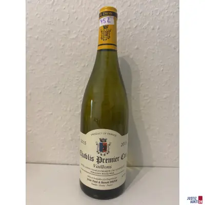 Jean-Paul & Benoit Droin Chablis Premier Cru – kavel bij Justiz-Auktion, Leipzig