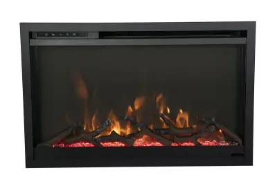 Elektrische sfeerhaard, Amantii, TRD-30 -Xtraslim, Zwart, 2017 – kavel bij Onlineveilingmeester, Groningen