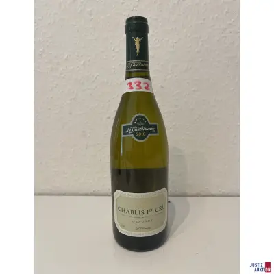 La Chablisienne Chablis 1er Cru 'Fourchaume' – kavel bij Justiz-Auktion, Leipzig