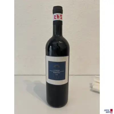 Langhe Nebbiolo Terre Chiare – kavel bij Justiz-Auktion, Leipzig