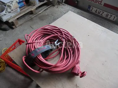 Elektrische snoeren - 6 stuks – kavel bij Auctelia, Sart Saint Laurent