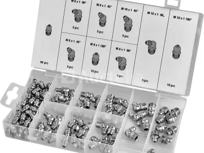 110 KRAFT&DELE vetnippels M6/M8/M10 – kavel bij Auctelia, Aye