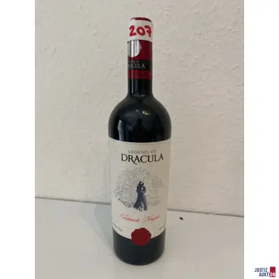 Legendary of Dracula Feteasca Neagra – kavel bij Justiz-Auktion, Leipzig