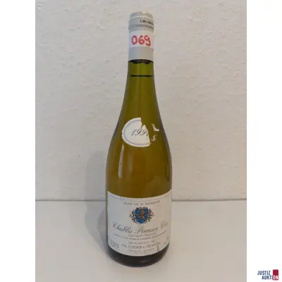 Les Montmains Chablis Premier Cru – kavel bij Justiz-Auktion, Leipzig