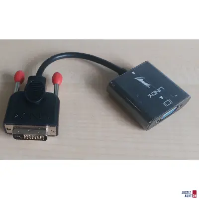 Lindy DVI-D-zu-VGA-Konverterkabel Adapter (14 Stück) – kavel bij Justiz-Auktion, Köln