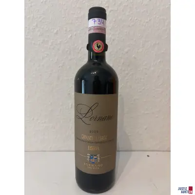 Lornano Chianti Classico Riserva – kavel bij Justiz-Auktion, Leipzig
