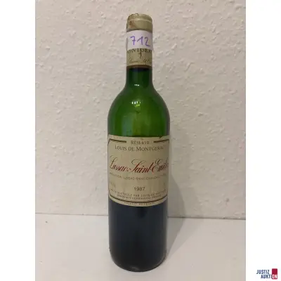 Louis de Montgerac Reserve Lussac Saint-Emilion – kavel bij Justiz-Auktion, Leipzig