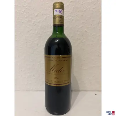 Louis de Montgerac Reserve Medoc – kavel bij Justiz-Auktion, Leipzig