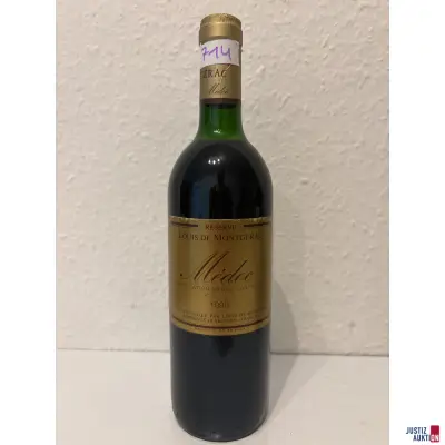 Louis de Montgerac Reserve Medoc – kavel bij Justiz-Auktion, Leipzig